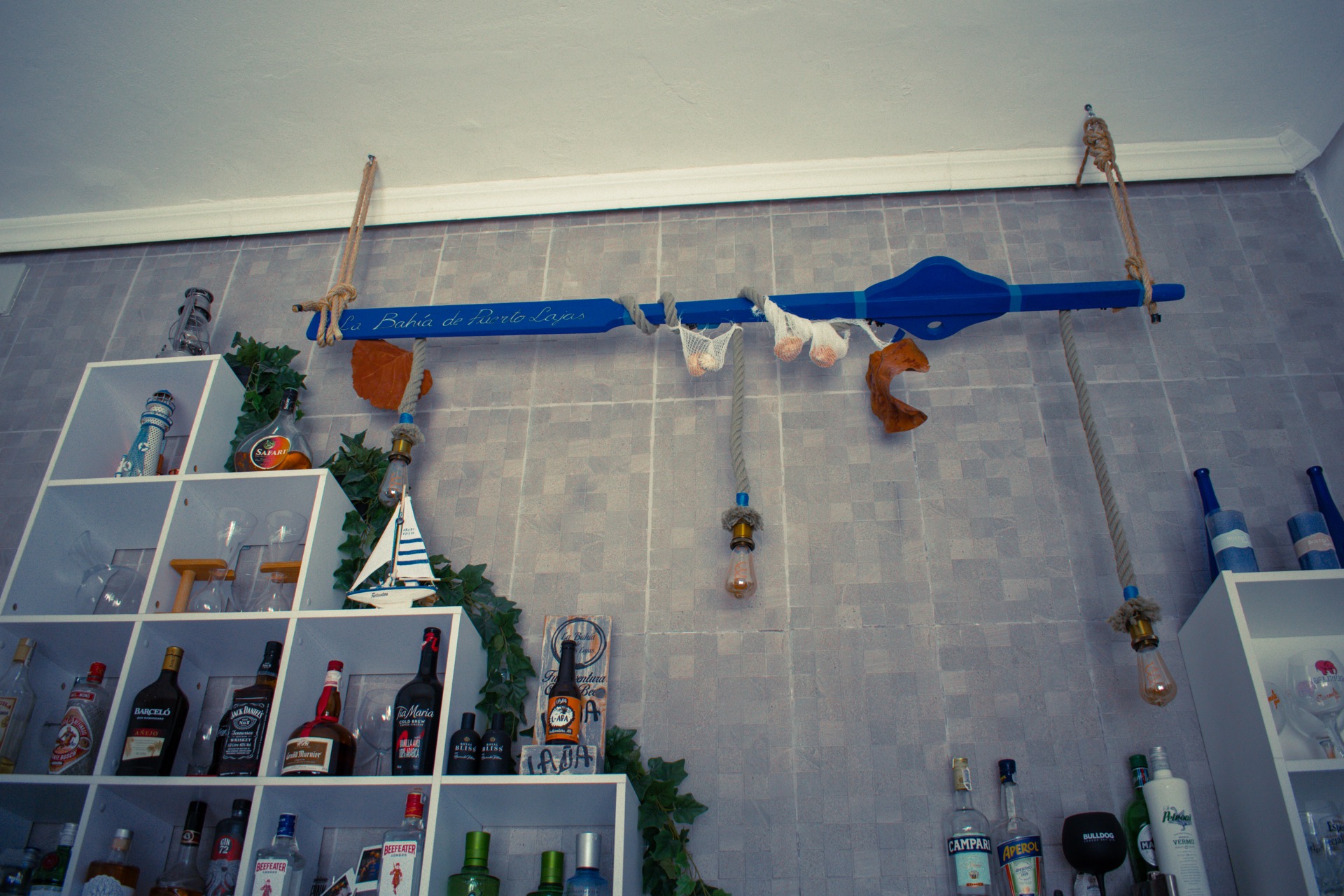 La Bahía de Puerto Lajas - Terraza con vistas al Atlántico